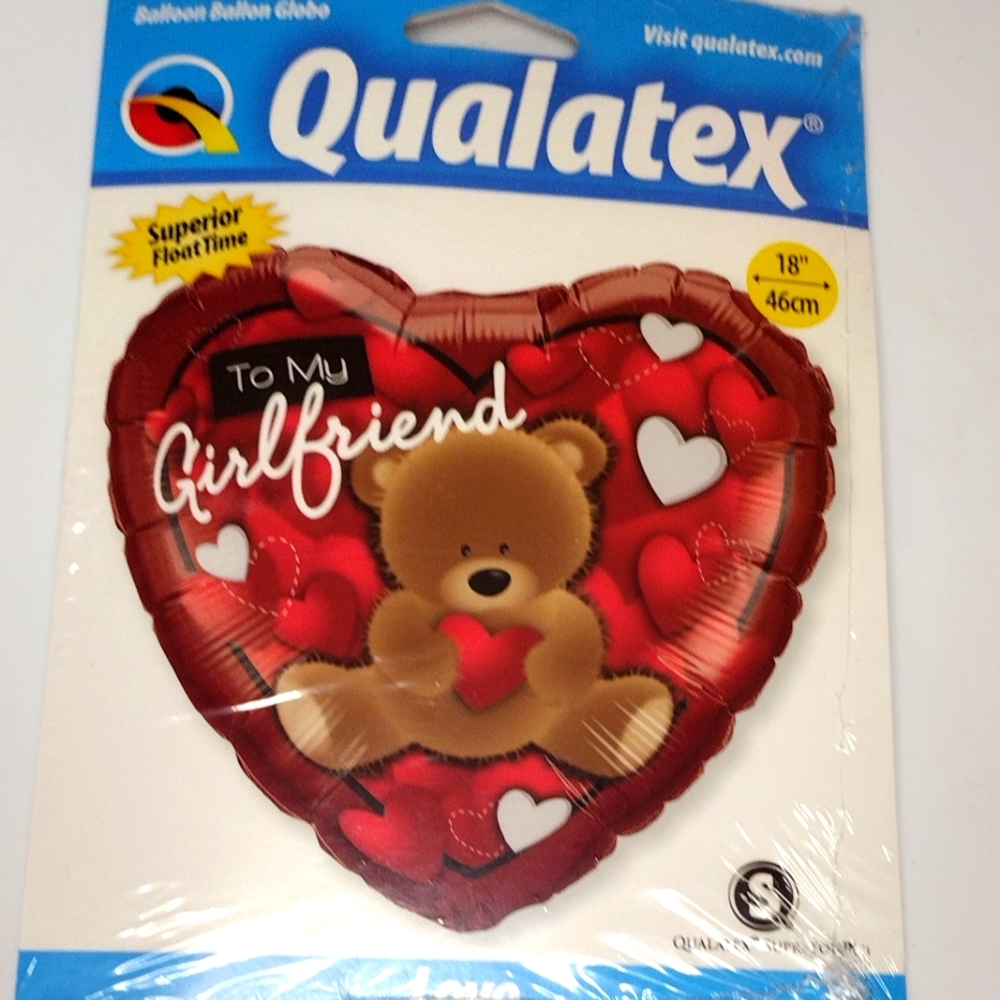 To my girlfriend mylar balloon nwt